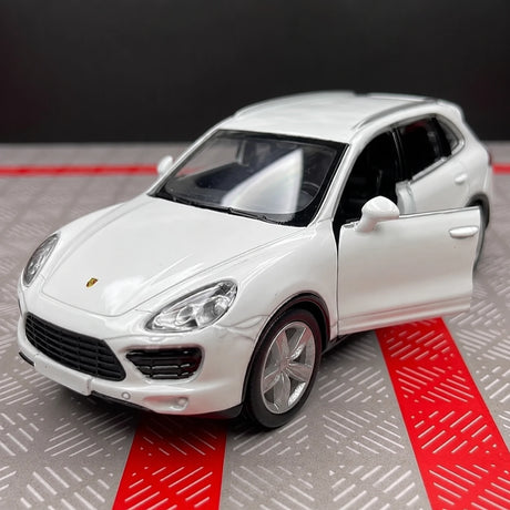 [TOY] 1:36 Porsche 2014 Cayenne White Model Car Die-Cast