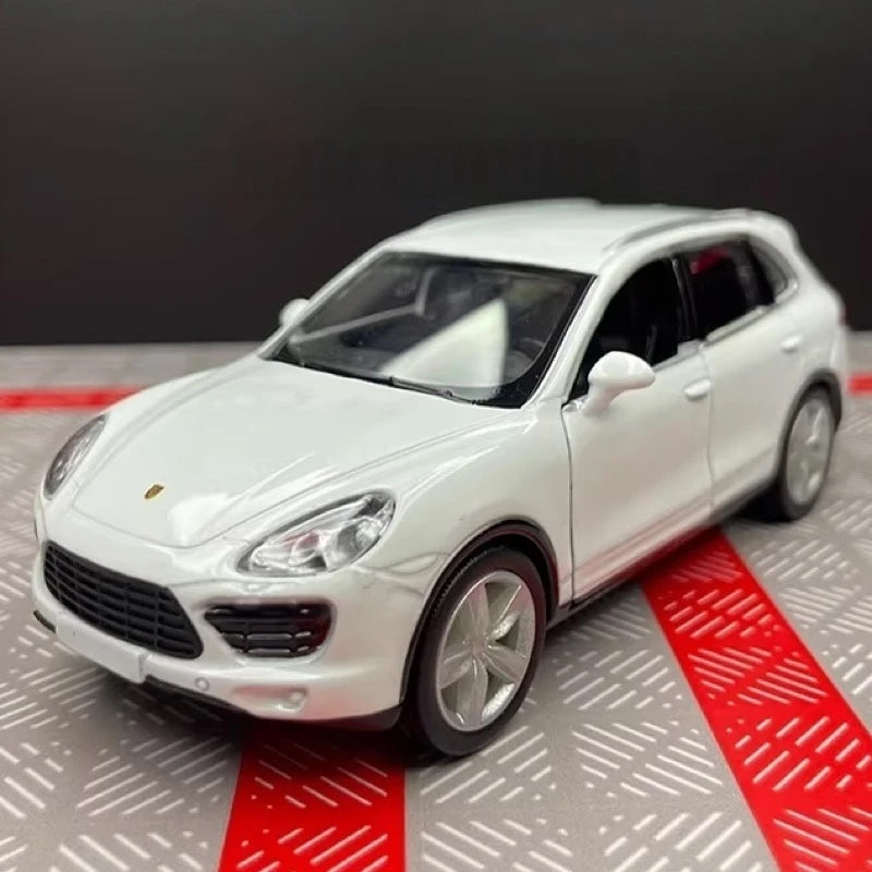 [TOY] 1:36 Porsche 2014 Cayenne White Model Car Die-Cast