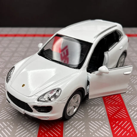 [TOY] 1:36 Porsche 2014 Cayenne White Model Car Die-Cast