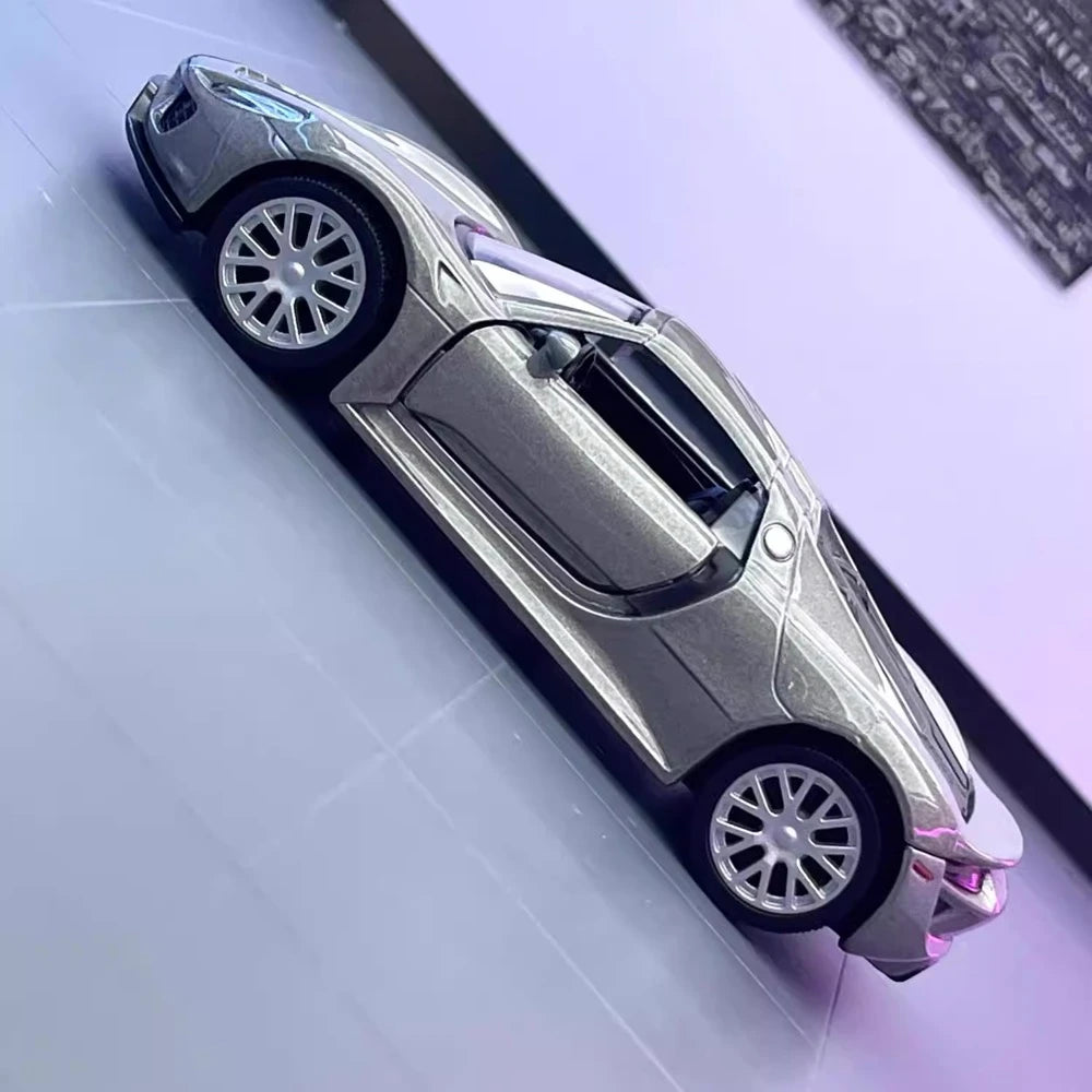 [TOY] 1:36 Porsche 2015 918 Spyder Silver Model Car Die-Cast