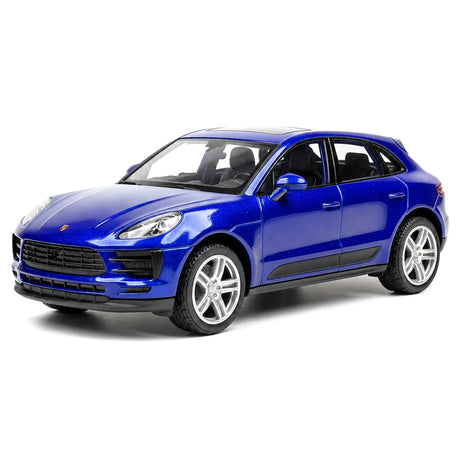 [TOY] 1:36 Porsche 2019 Macan Blue Model Car Die-Cast