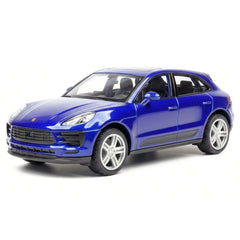 [TOY] 1:36 Porsche 2019 Macan Blue Model Car Die-Cast