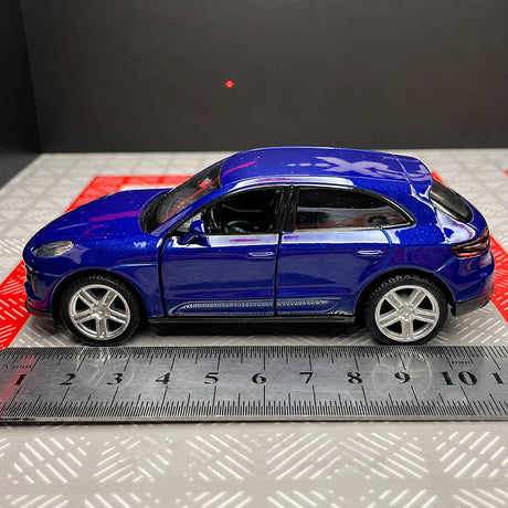 [TOY] 1:36 Porsche 2019 Macan Blue Model Car Die-Cast