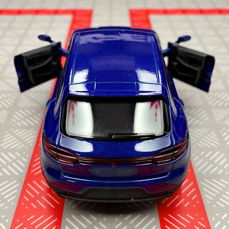 [TOY] 1:36 Porsche 2019 Macan Blue Model Car Die-Cast