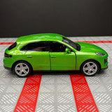 Porsche 2019 Macan Green 1:36 – Diecast Display Model Die-Cast