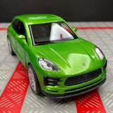 Porsche 2019 Macan Green 1:36 – Diecast Display Model Die-Cast