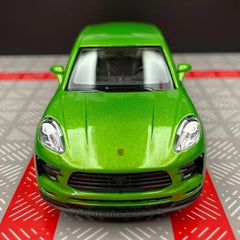 [TOY] 1:36 Porsche 2019 Macan Green Model Car Die-Cast