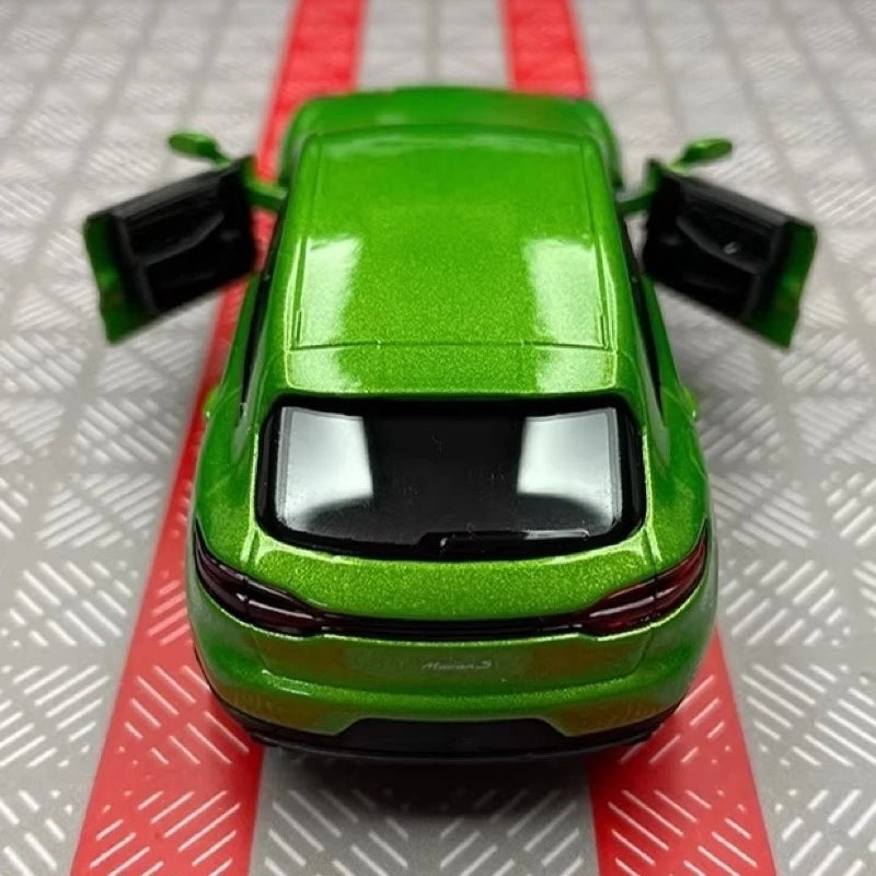 [TOY] 1:36 Porsche 2019 Macan Green Model Car Die-Cast