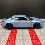 [TOY] 1:36 Porsche 2019 Taycan Cyan Model Car Die-Cast