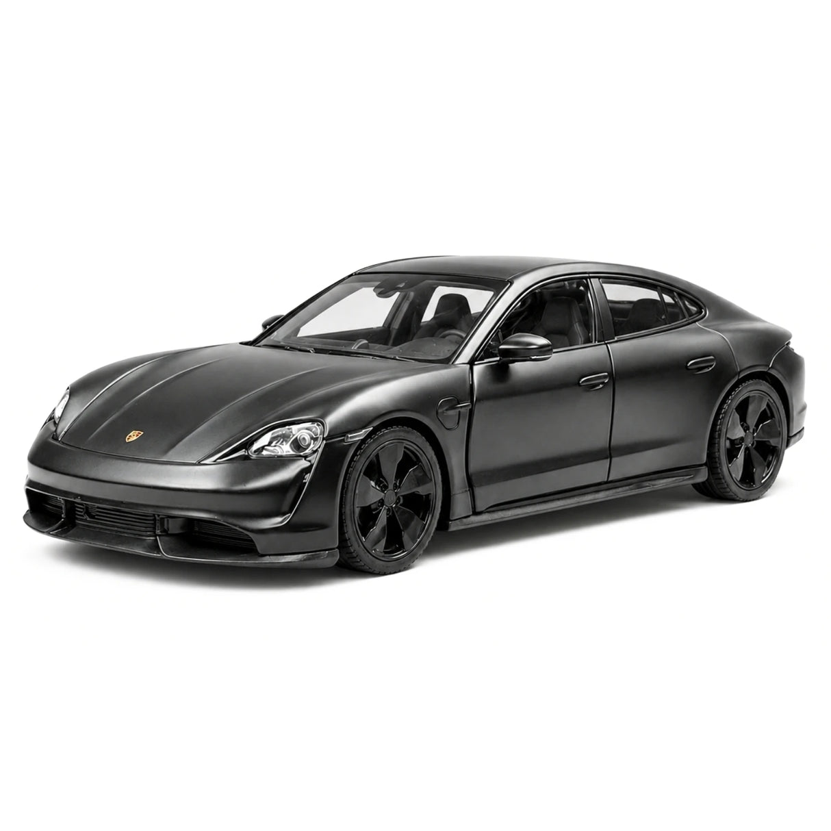 Porsche 2019 테이칸 무광 블랙 1:36 – 다이캐스트 디스플레이 모델 다이캐스트