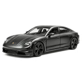 Porsche 2019 테이칸 무광 블랙 1:36 – 다이캐스트 디스플레이 모델 다이캐스트