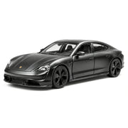 Porsche 2019 Taycan Matte 블랙 1:36 – 전시용 다이캐스트 미니카