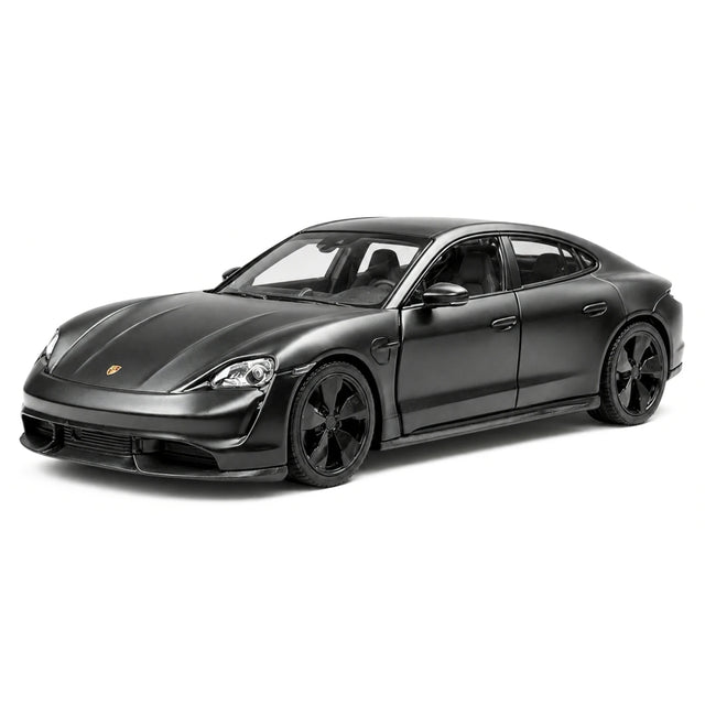 Porsche 2019 테이칸 무광 블랙 1:36 – 다이캐스트 디스플레이 모델 다이캐스트