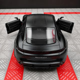 Porsche 2019 테이칸 무광 블랙 1:36 – 다이캐스트 디스플레이 모델 다이캐스트