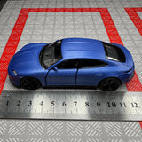 Porsche 2019 테이칸 무광 블루 1:36 – 다이캐스트 디스플레이 모델 다이캐스트