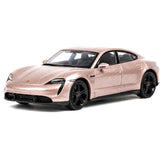 [TOY] 1:36 Porsche 2019 Taycan Pink Model Car Die-Cast