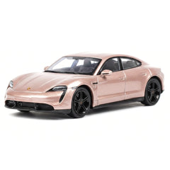 [TOY] 1:36 Porsche 2019 Taycan Pink Model Car Die-Cast