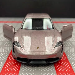 [TOY] 1:36 Porsche 2019 Taycan Pink Model Car Die-Cast