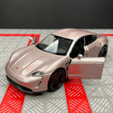 [TOY] 1:36 Porsche 2019 Taycan Pink Model Car Die-Cast