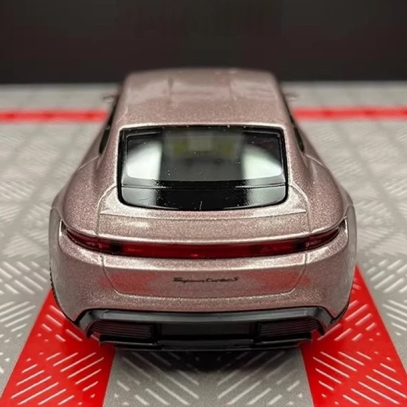 [TOY] 1:36 Porsche 2019 Taycan Pink Model Car Die-Cast