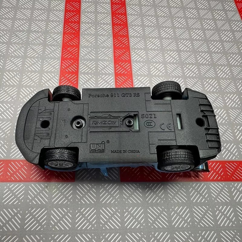 [TOY] 1:36 Porsche 2023 911 992 GT3 RS Blue Model Car Die-Cast