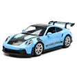 [TOY] 1:36 Porsche 2023 911 992 GT3 RS Blue Model Car Die-Cast