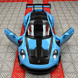 [TOY] 1:36 Porsche 2023 911 992 GT3 RS Blue Model Car Die-Cast