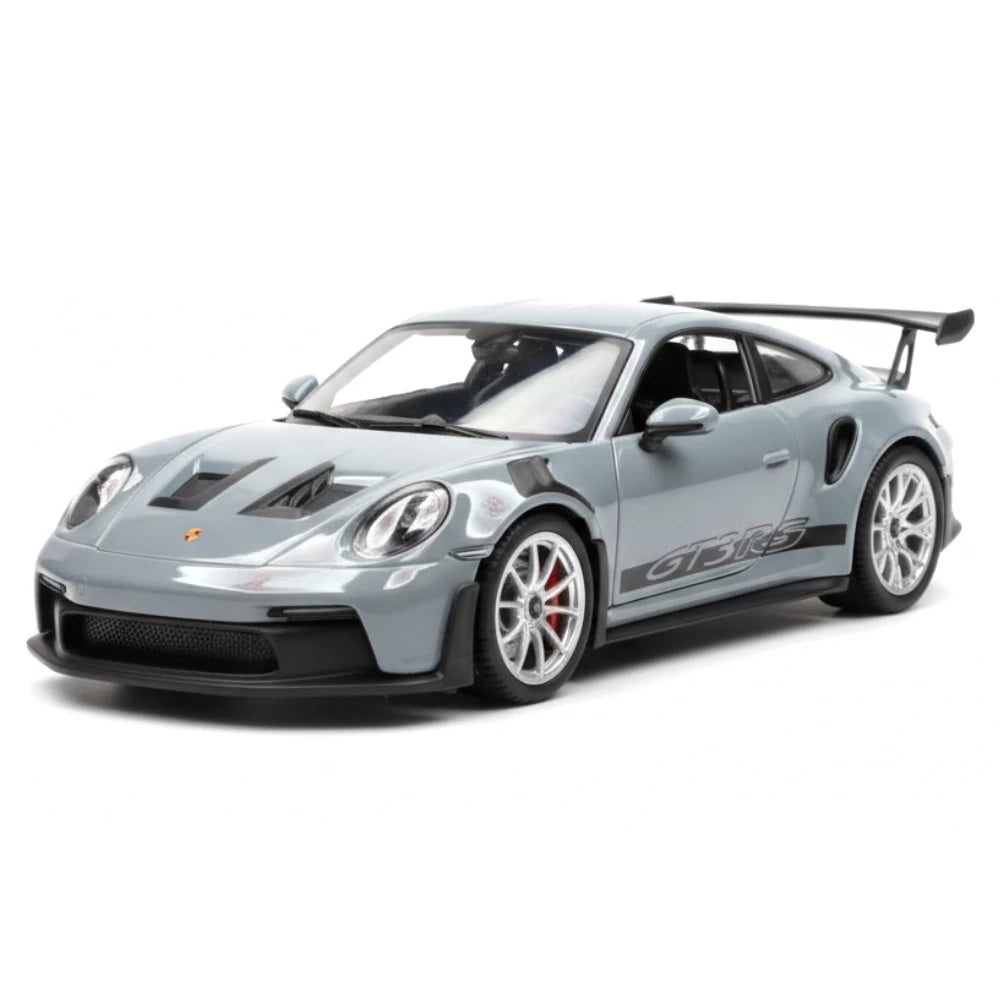 [TOY] 1:36 Porsche 2023 911 992 GT3 RS Gray Model Car Die-Cast