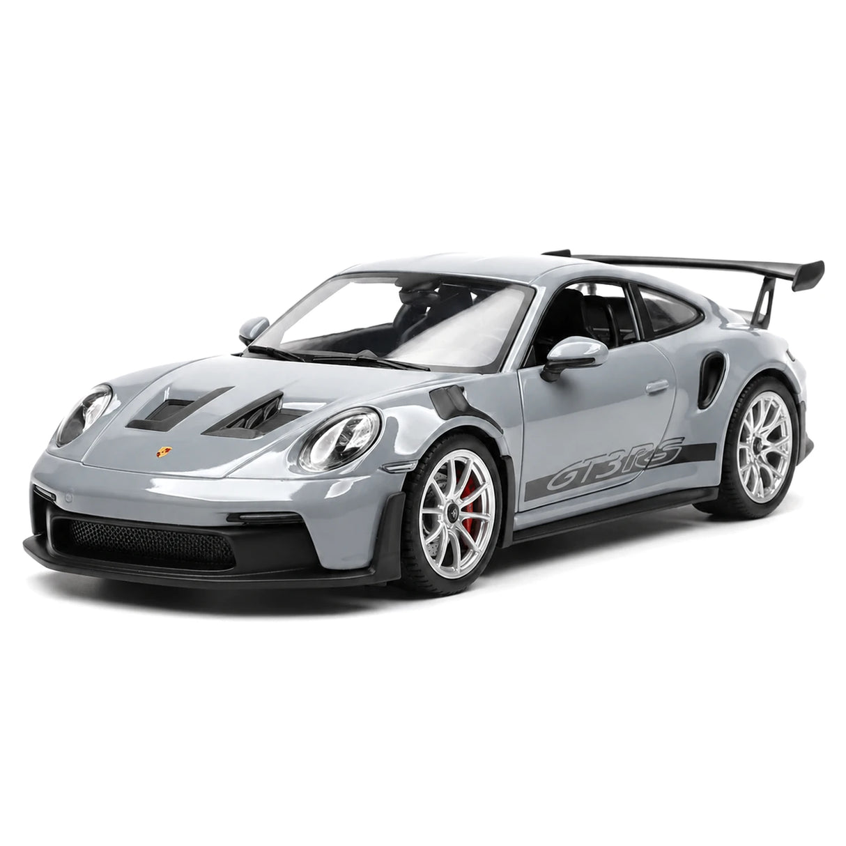 [TOY] 1:36 Porsche 2023 911 992 GT3 RS Gray Model Car Die-Cast