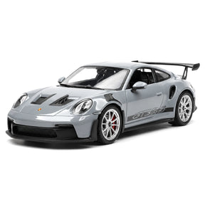 [TOY] 1:36 Porsche 2023 911 992 GT3 RS Gray Model Car Die-Cast