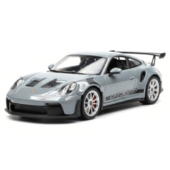 [TOY] 1:36 Porsche 2023 911 992 GT3 RS Gray Model Car Die-Cast