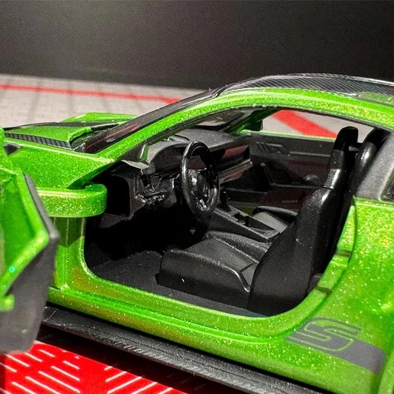 [TOY] 1:36 Porsche 2023 911 992 GT3 RS Green Model Car Die-Cast