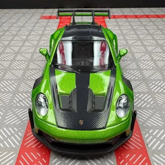 [TOY] 1:36 Porsche 2023 911 992 GT3 RS Green Model Car Die-Cast