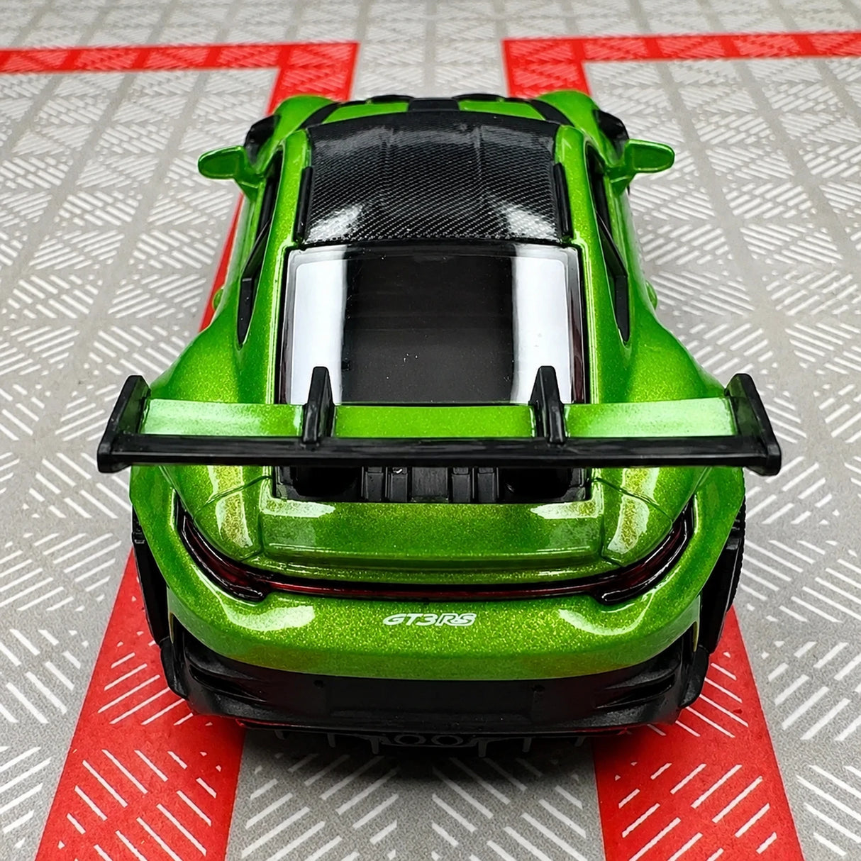 [TOY] 1:36 Porsche 2023 911 992 GT3 RS Green Model Car Die-Cast