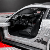 [TOY] 1:36 Porsche 2023 911 992 GT3 RS シルバー モデルカー Die-Cast