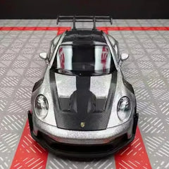 [TOY] 1:36 Porsche 2023 911 992 GT3 RS Silver Model Car Die-Cast