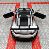 [TOY] 1:36 Porsche 2023 911 992 GT3 RS シルバー モデルカー Die-Cast