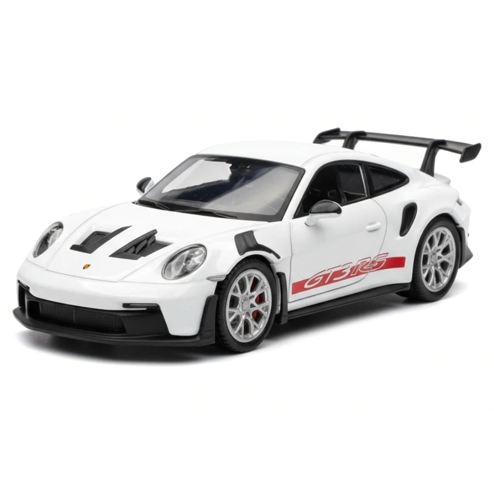 [TOY] 1:36 Porsche 2023 911 992 GT3 RS White Model Car Die-Cast