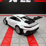 [TOY] 1:36 Porsche 2023 911 992 GT3 RS vit modellbil Die-Cast