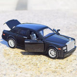 [TOY] 1:36 Rolls-Royce 2003 Phantom VII Black Model Car Die-Cast