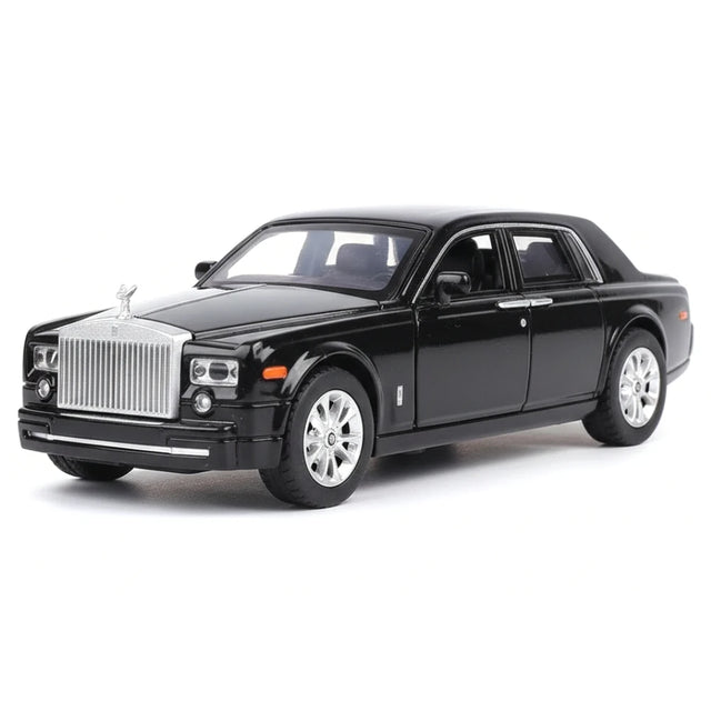 [TOY] 1:36 Rolls-Royce 2003 Phantom VII Black Model Car Die-Cast