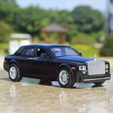 [TOY] 1:36 Rolls-Royce 2003 Phantom VII Black Model Car Die-Cast