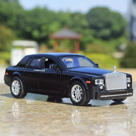 [TOY] 1:36 Rolls-Royce 2003 Phantom VII nero modellino di auto Die-Cast
