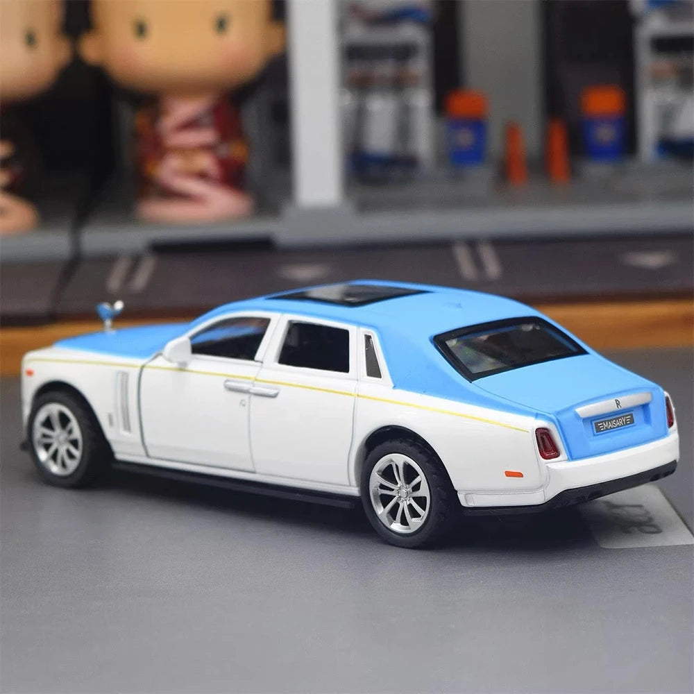 [TOY] 1:36 Rolls-Royce 2017 Ghost Blue Model Car Die-Cast