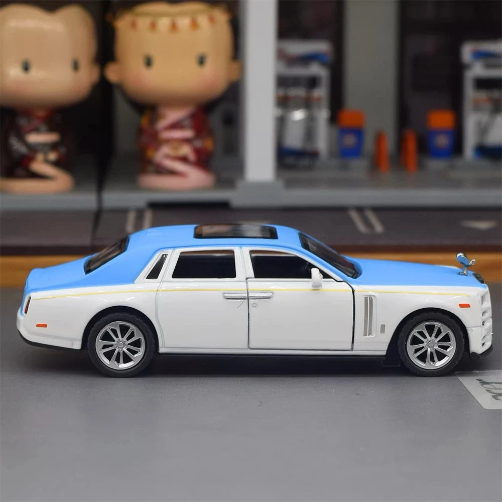 [TOY] 1:36 Rolls-Royce 2017 Ghost Blue Model Car Die-Cast