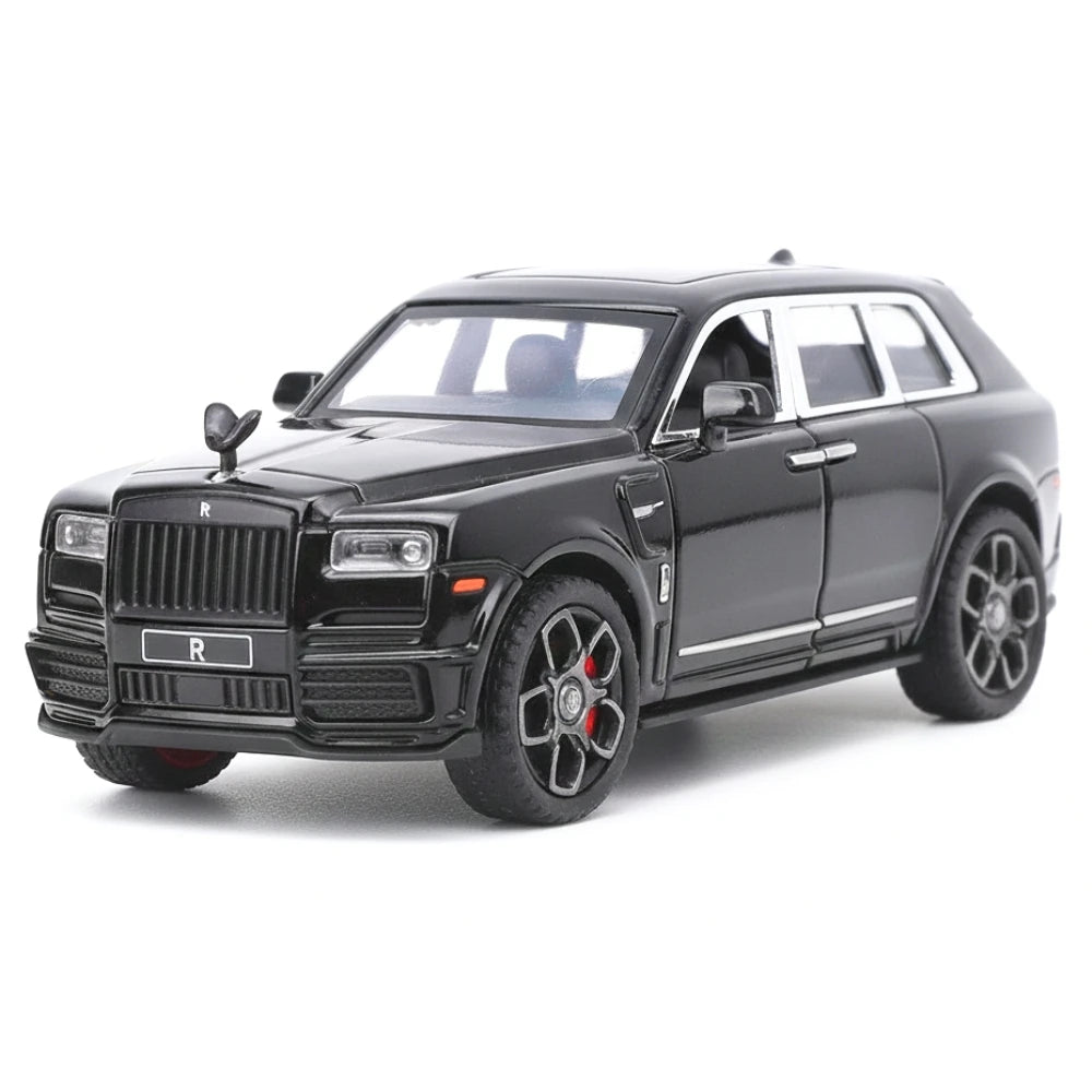 [TOY] 1:36 Rolls-Royce 2020 Cullinan Mansory Black Model Car Die-Cast
