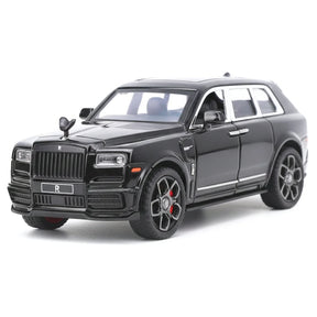 [TOY] 1:36 Rolls-Royce 2020 Cullinan Mansory Black Model Car Die-Cast
