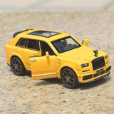 [TOY] 1:36 Rolls-Royce 2020 Cullinan Mansory Yellow Model Car Die-Cast
