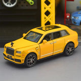 [TOY] 1:36 Rolls-Royce 2020 Cullinan Mansory Yellow Model Car Die-Cast
