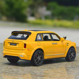 [TOY] 1:36 Rolls-Royce 2020 Cullinan Mansory Yellow Model Car Die-Cast